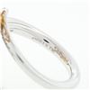 Image 9 : FINE 18K Tri Color Gold 3.20 ctw Moving Diamond Large Flower Bouquet Cocktail Ri