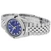 Image 5 : Rolex Mens Stainless Steel Blue String Diamond & Sapphire Datejust Wristwatch