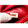 Image 7 : Chanel Red Caviar Leather CC Drawstring Bucket Bag