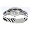 Image 7 : Rolex Mens Stainless Steel Black Diamond Lugs & Pyramid Bezel Datejust Wristwatc