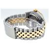 Image 4 : Rolex Mens 2 Tone Blue Vignette Diamond & Sapphire 36MM Datejust