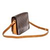 Image 3 : Louis Vuitton Brown Monogram Canvas Leather Cartouchiere MM Bag