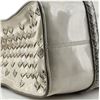 Image 6 : Bottega Veneta Tote Patent with Intrecciato Snakeskin Detail Tall Neutral