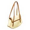 Image 3 : Louis Vuitton Cream Monogram Vernis Leather Biscayne Bay PM Bag