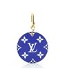 Image 2 : Louis Vuitton Round Bag Charm and Key Holder Limited Edition Cities Colored Mono