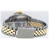 Image 8 : Rolex Mens 2 Tone Maroon & Ruby Channel Set Diamond Datejust Wristwatch