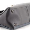 Image 4 : Bottega Veneta Piazza Top Handle Bag Leather with Intrecciato Detail Small Blue,