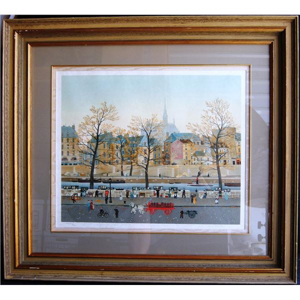 Quai des Orfeyres by Michel Delacroix
