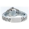 Image 8 : Rolex Ladies Stainless Steel Green Diamond & Emerald Datejust 26MM Wristwatch
