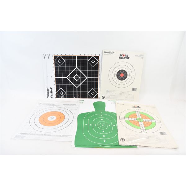 Box Lot Various Paper Targets - Landsborough Auctions