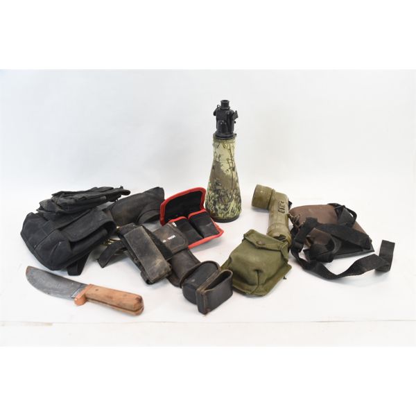 Lot of Pouches and Gear