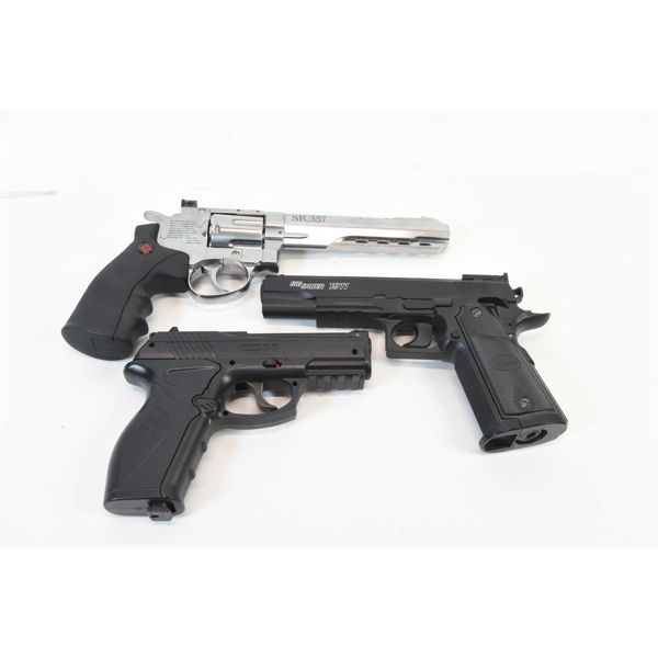 3 BB Pistols