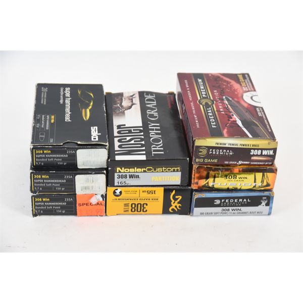 92 Rounds 308 Win Ammunition