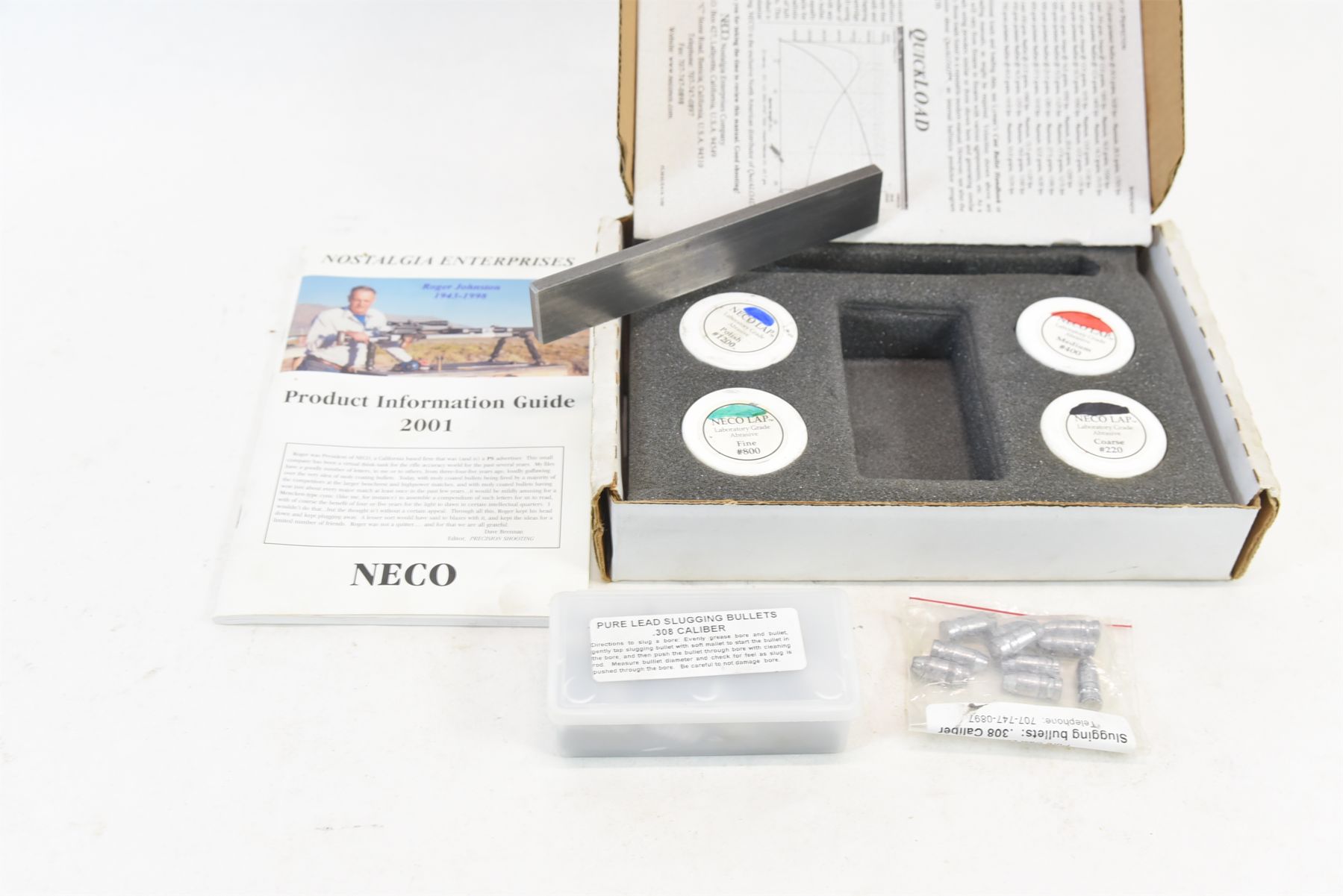NECO Pressure Fire Lapping Kit .308 Caliber