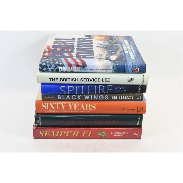 Box Lot Military Books