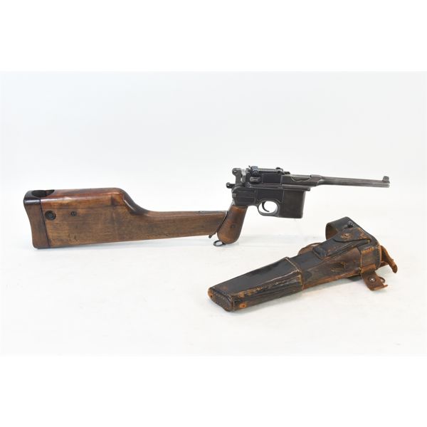 Mauser Model C96 Broomhandle Handgun