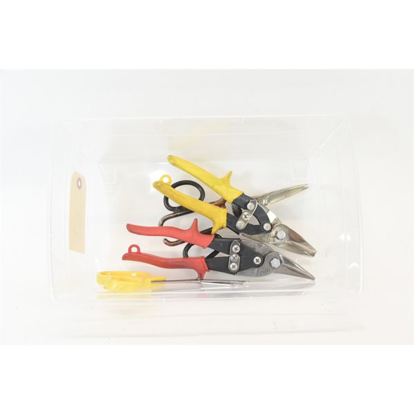 Assorted Tin Snips - Landsborough Auctions