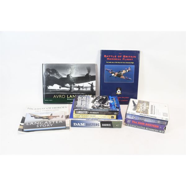 Box Lot Military Books & CDs