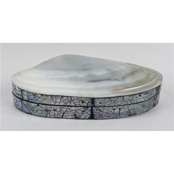 Sea Shell Trinket Box made in Bali