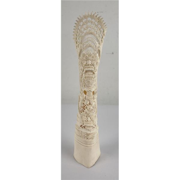 Hand Carved Bone Bali Indonesia