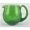 Image 3 : Mid Century Blenko Glass Green Pitcher