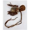 Image 2 : Indian Made Turtle Shell Medicine Pouch Necklace