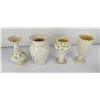 Image 1 : Irish Belleek Porcelain Vases