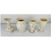 Image 3 : Irish Belleek Porcelain Vases