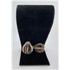 Image 2 : Sterling Silver Rose Quartz Earrings