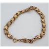 Image 2 : 14k Gold Heart Bracelet