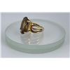 Image 2 : 14k Gold Smokey Quartz Ring