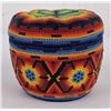 Image 1 : Mexican Huichol Beaded Lidded Box