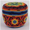 Image 2 : Mexican Huichol Beaded Lidded Box
