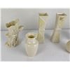 Image 2 : Irish Belleek Porcelain Vase Grouping