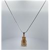 Image 2 : Carved Fossil Mammoth Necklace