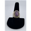 Image 1 : Sterling Silver Amethyst Ring
