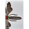 Image 3 : Sterling Silver Carnelian Dragonfly Brooch