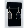 Image 2 : Sterling Silver Abalone Earrings