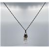 Image 2 : Sterling Silver Turquoise Quartz Necklace