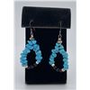 Image 1 : Sterling Silver Turquoise Navajo Earrings