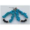 Image 2 : Sterling Silver Turquoise Navajo Earrings