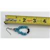 Image 3 : Sterling Silver Turquoise Navajo Earrings