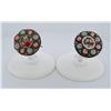 Image 1 : Sterling Silver Micro Mosaic Brooches