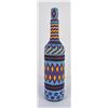 Image 1 : Montana Crow Indian Beaded Wine Bottle