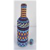 Image 6 : Montana Crow Indian Beaded Wine Bottle