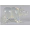 Image 3 : Alaskan Eskimo Inuit Carved Moonstone Bear