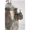 Image 7 : Antique Silver Plate Samovar Coffee Pot