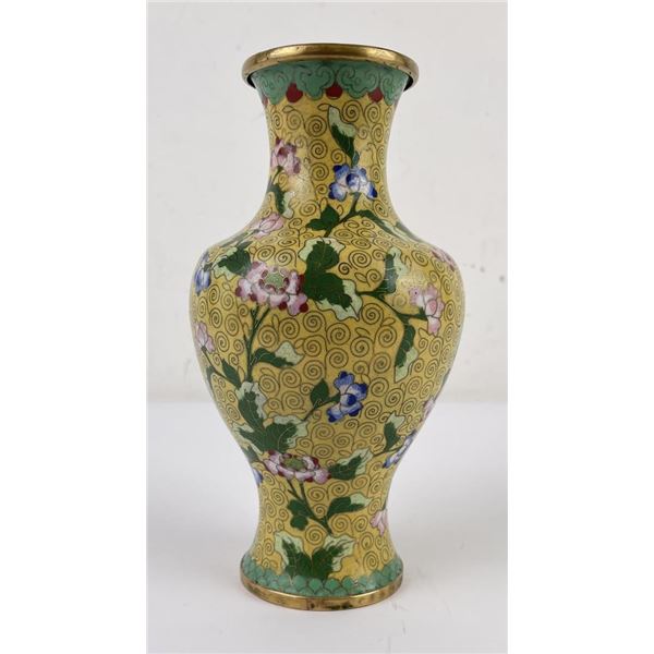 Antique Chinese Cloisonne Vase
