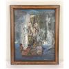 Image 1 : Mid Century Abstract Painting Robert Stewart