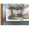 Image 3 : Mid Century Boat Watercolor Painting